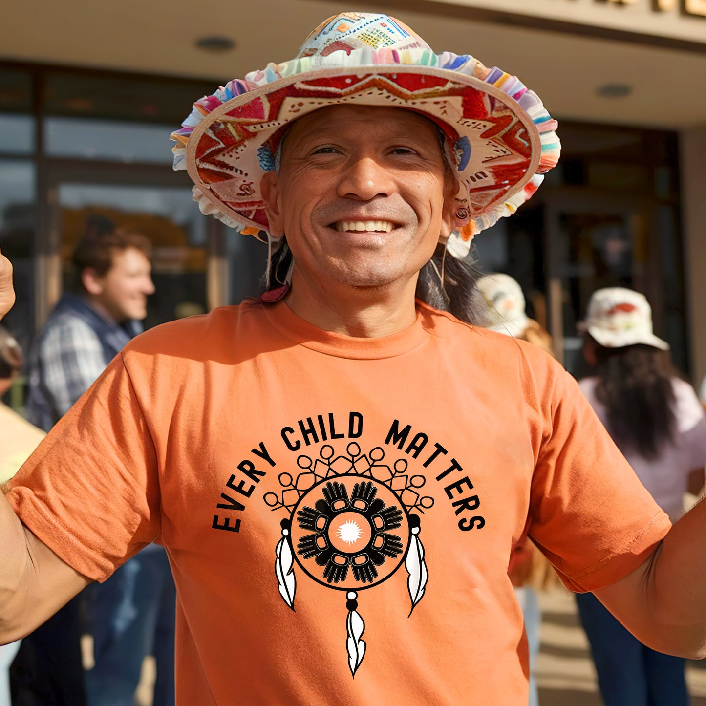 Honoring The Circle Every Child Matters For Orange Shirt Day Unisex T-Shirt/Hoodie/Sweatshirt 269