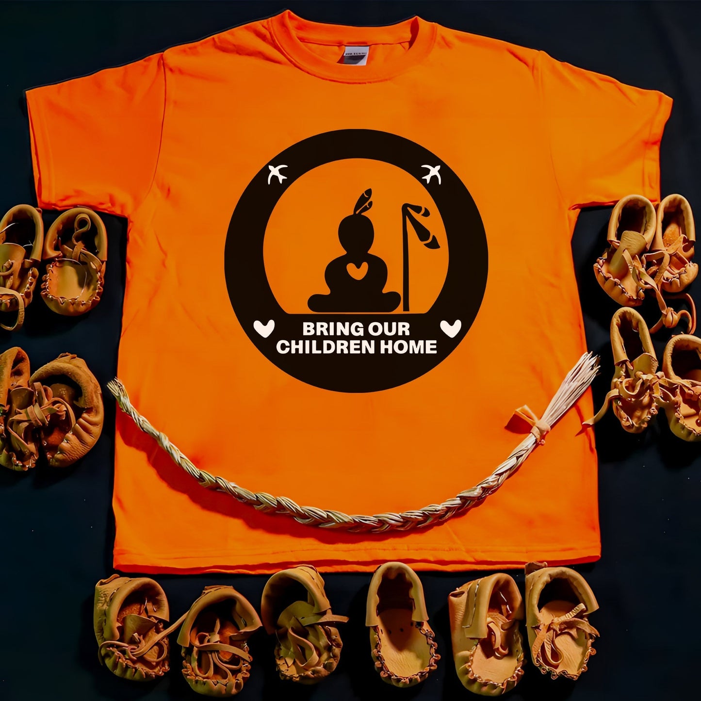Every Child Matters Bring Our Children Home Circle Unisex T-Shirt/Hoodie/Sweatsh 050