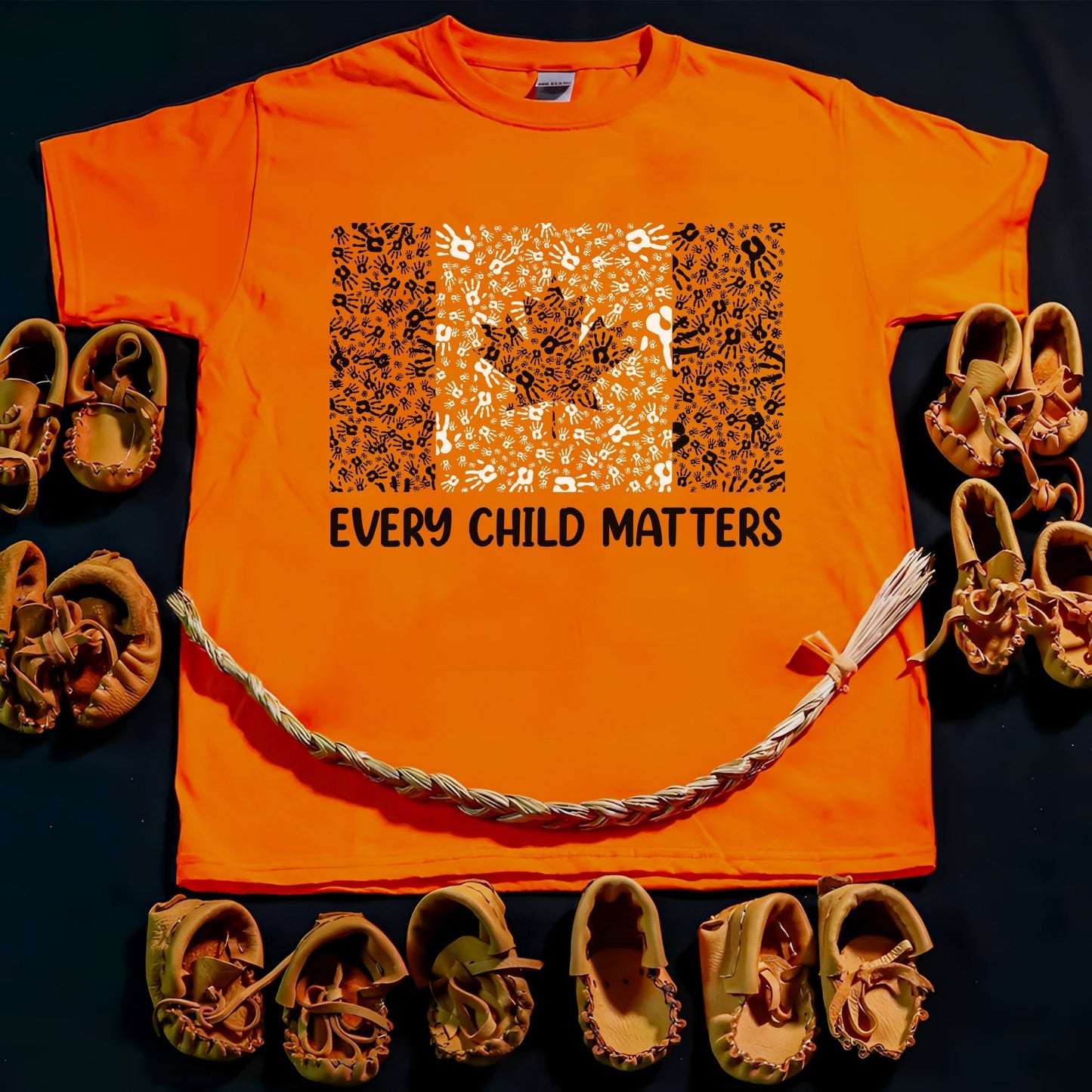 Every Child Matters Canada Flag For Orange Day Unisex T-Shirt/Hoodie/Sweatshirt 051