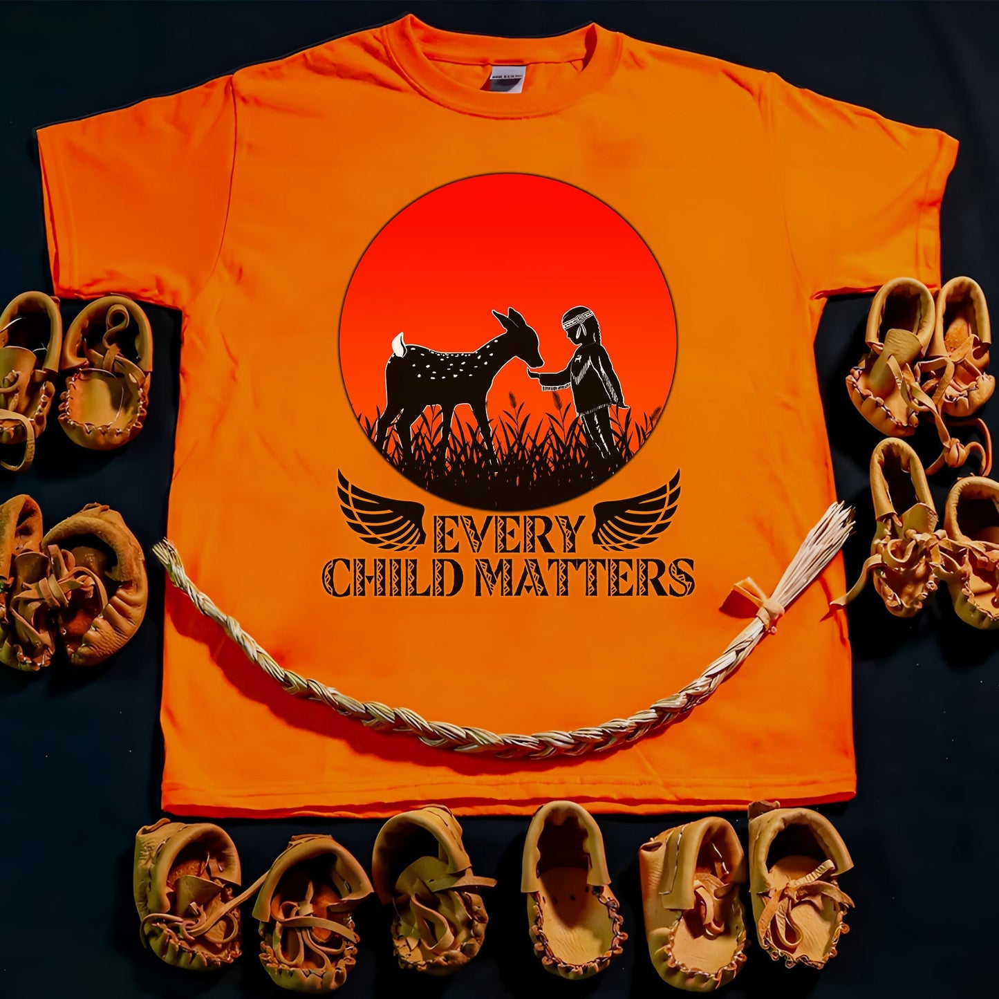 Every Child Matters Awareness for Indigenous Unisex T-Shirt/Hoodie/Sweatshirt 052