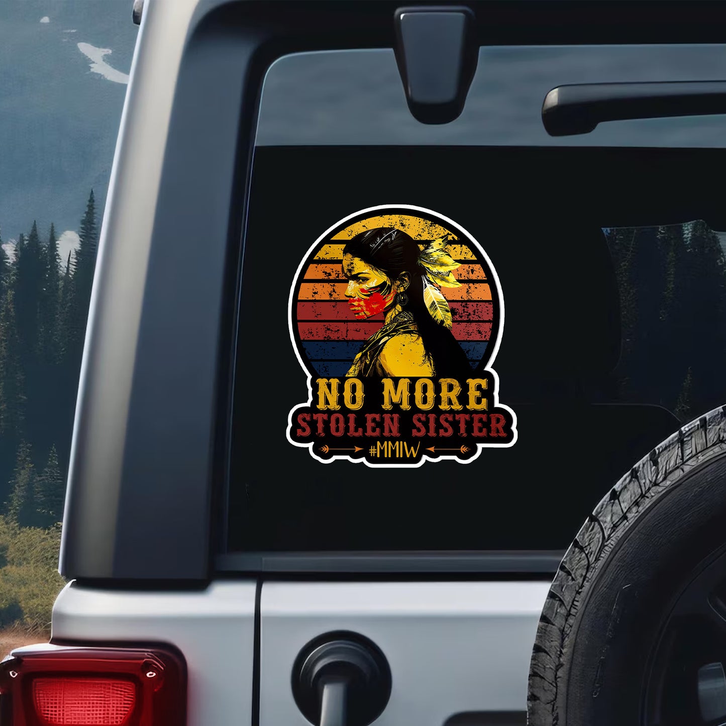 Indigenous Strength Decal - No More Stolen Sister Decal