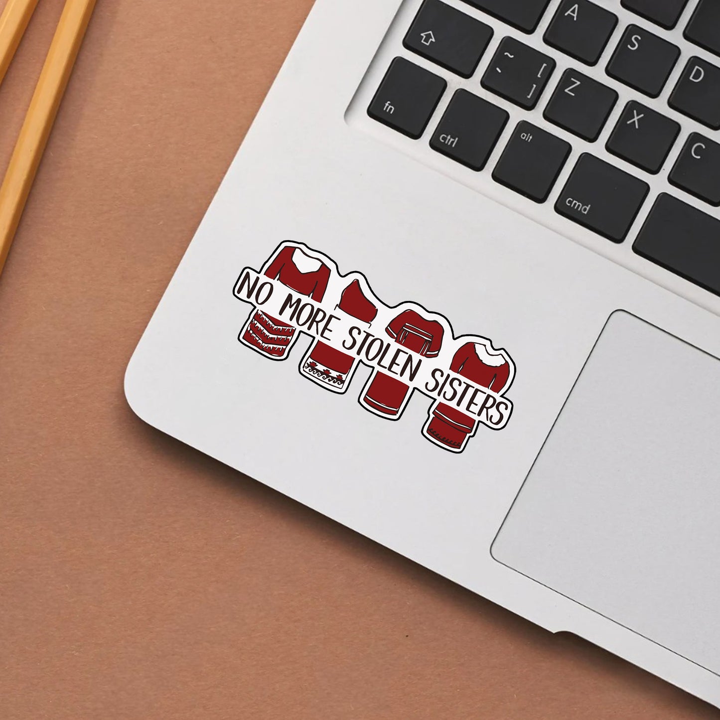Red Dress MMIW Decal - No More Stolen Sisters