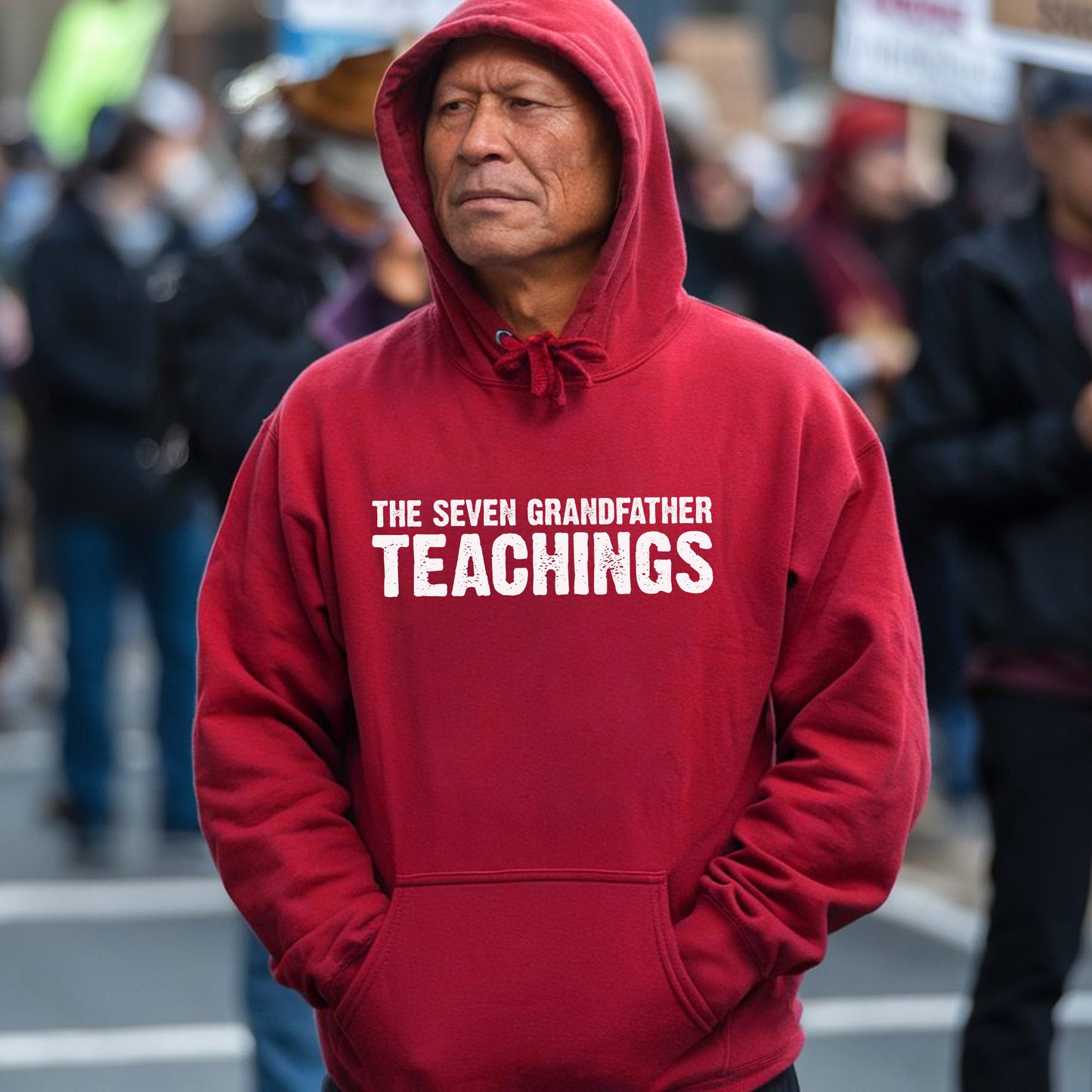 The Seven Grandfather Teachings Unisex T-Shirt/T-Shirt V-Neck/Hoodie/Sweatshirt
