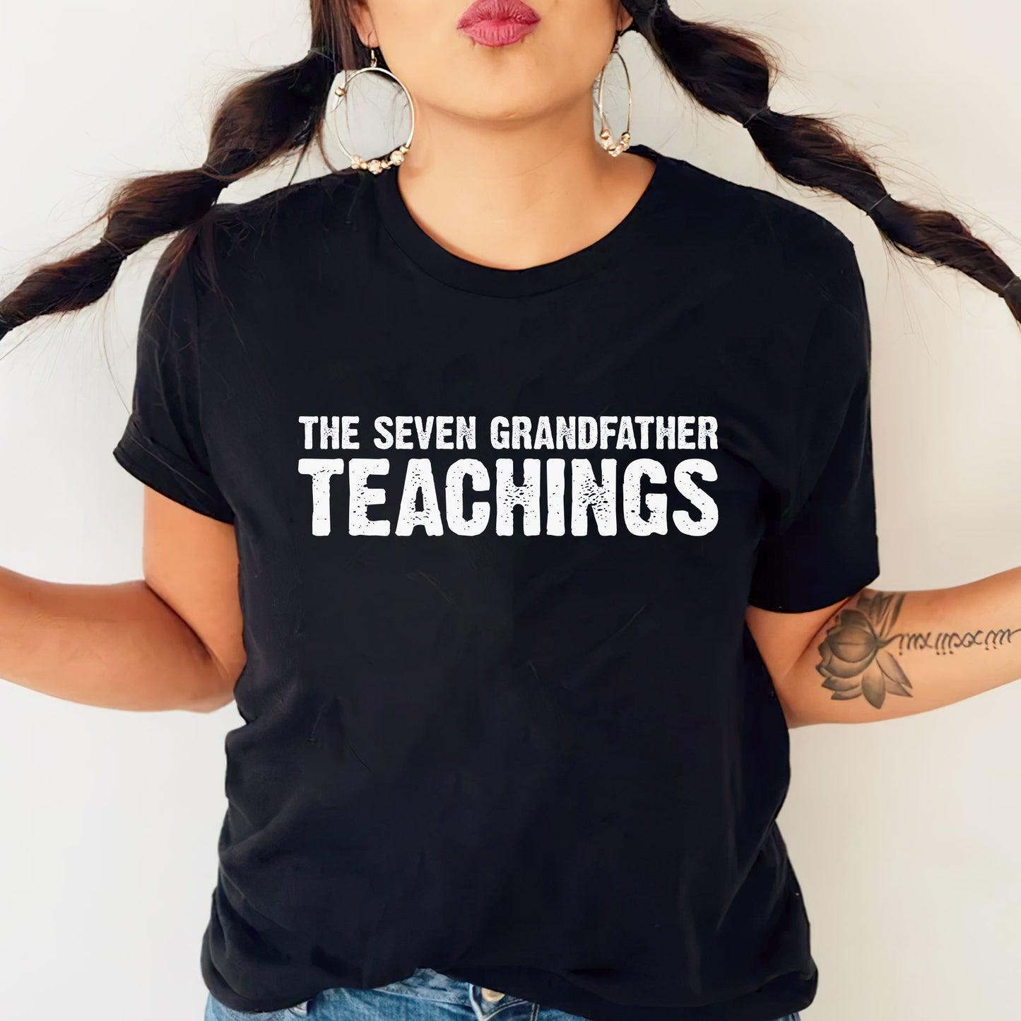 The Seven Grandfather Teachings Unisex T-Shirt/T-Shirt V-Neck/Hoodie/Sweatshirt