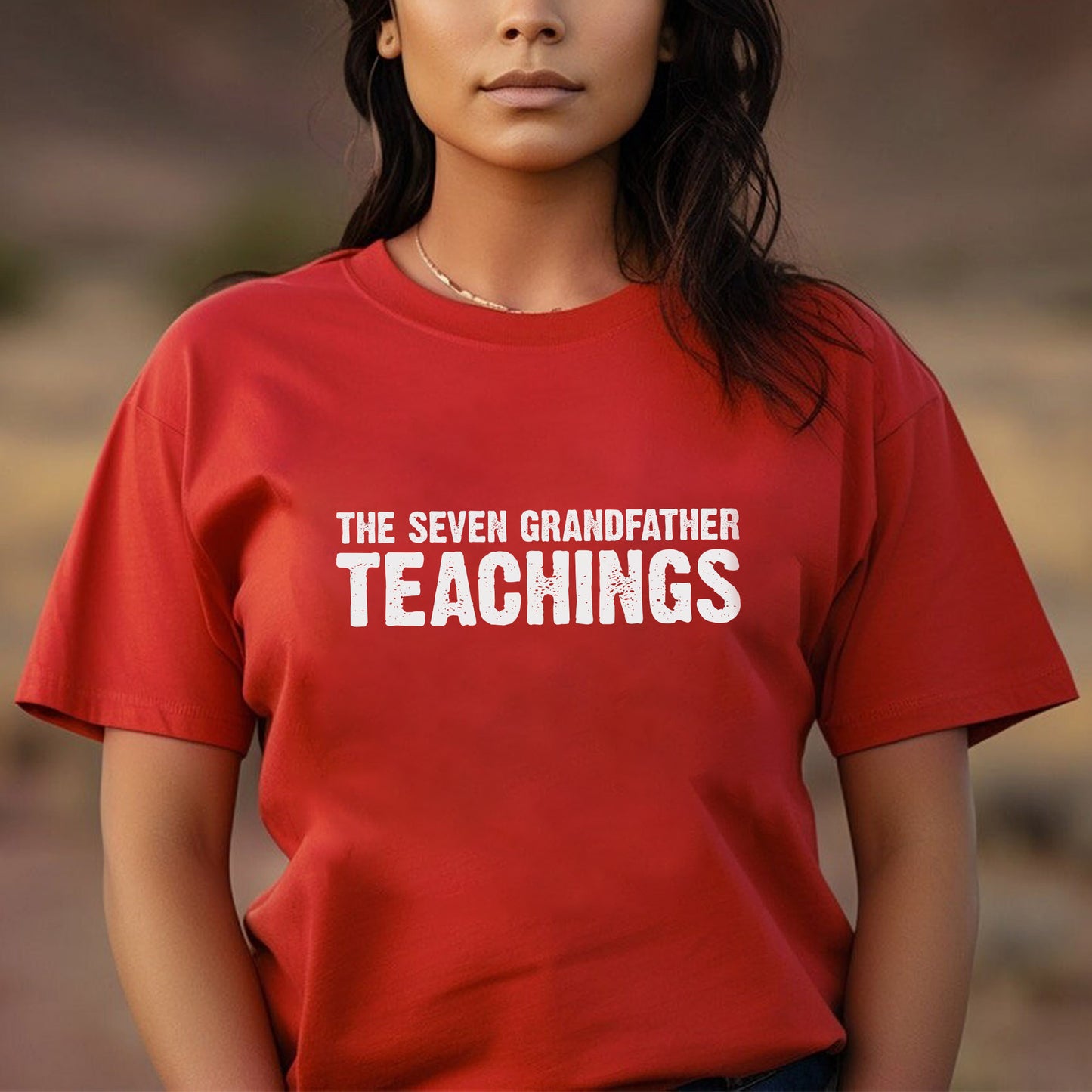 The Seven Grandfather Teachings Unisex T-Shirt/T-Shirt V-Neck/Hoodie/Sweatshirt