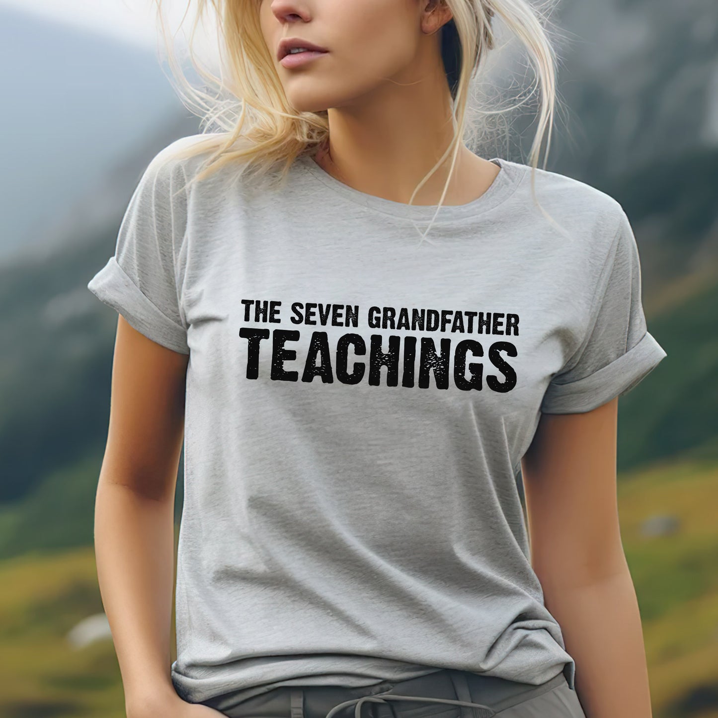 The Seven Grandfather Teachings Unisex T-Shirt/T-Shirt V-Neck/Hoodie/Sweatshirt