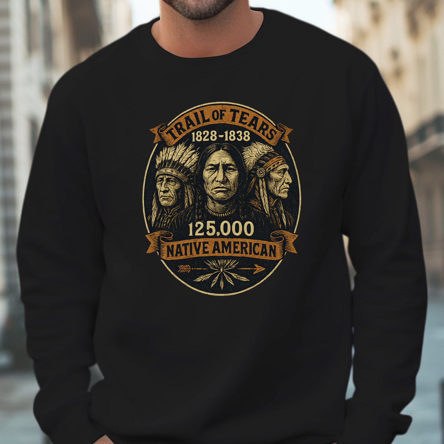 Trail of Tears 1828-1838 Memorial Native American Tribute Unisex T-Shirt/Hoodie/Sweatshirt
