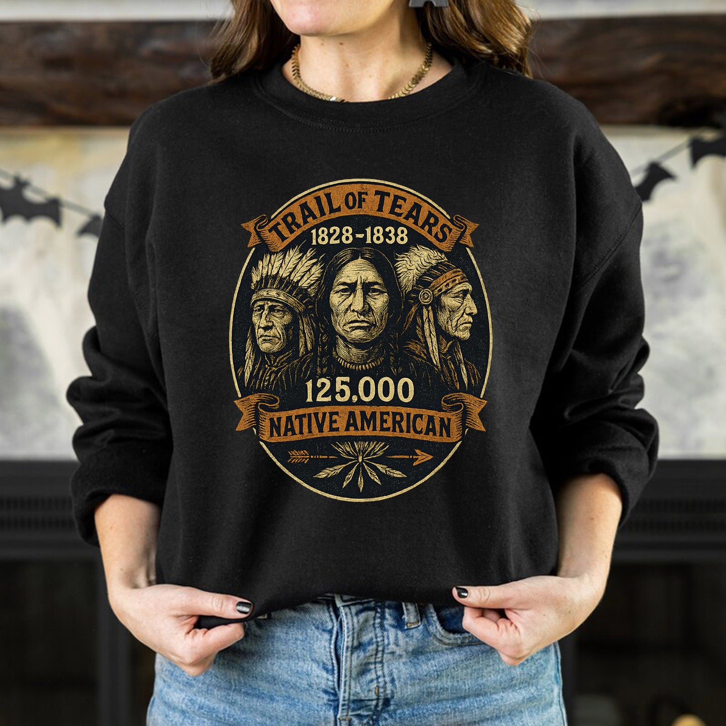Trail of Tears 1828-1838 Memorial Native American Tribute Unisex T-Shirt/Hoodie/Sweatshirt