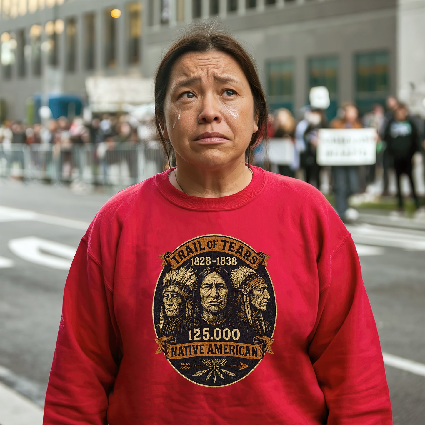 Trail of Tears 1828-1838 Memorial Native American Tribute Unisex T-Shirt/Hoodie/Sweatshirt