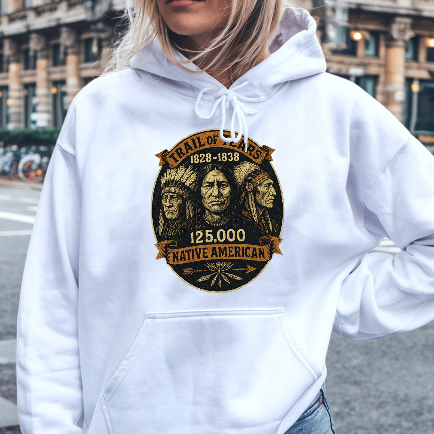 Trail of Tears 1828-1838 Memorial Native American Tribute Unisex T-Shirt/Hoodie/Sweatshirt