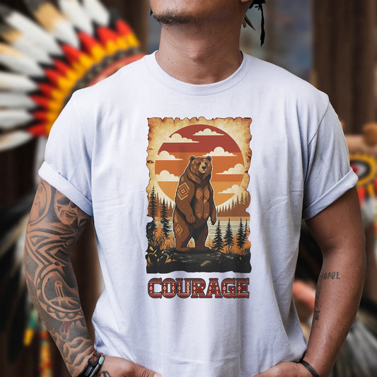 The Seven Sacred Laws Animal - Bear Native American Unisex T-Shirt/T-Shirt V-Neck/Hoodie/Sweatshirt