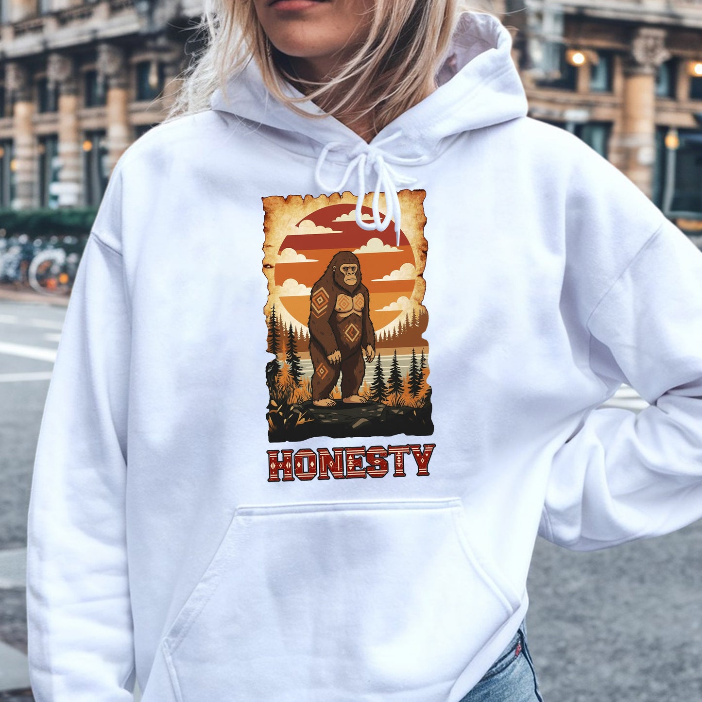 The Seven Sacred Laws Animal - Sabe Native American Unisex T-Shirt/T-Shirt V-Neck/Hoodie/Sweatshirt