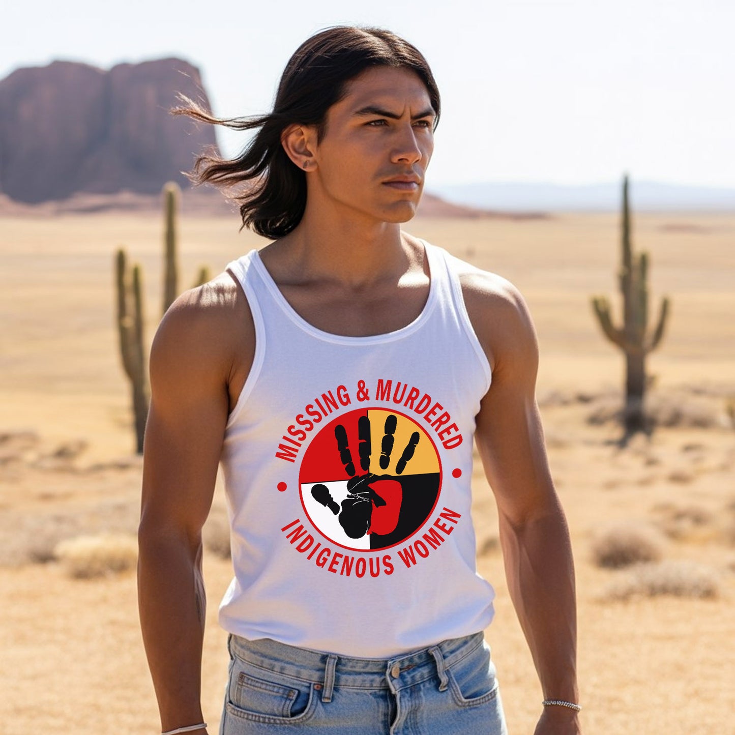 Missing And Murdered Indigenous Women Unisex Tank Top
