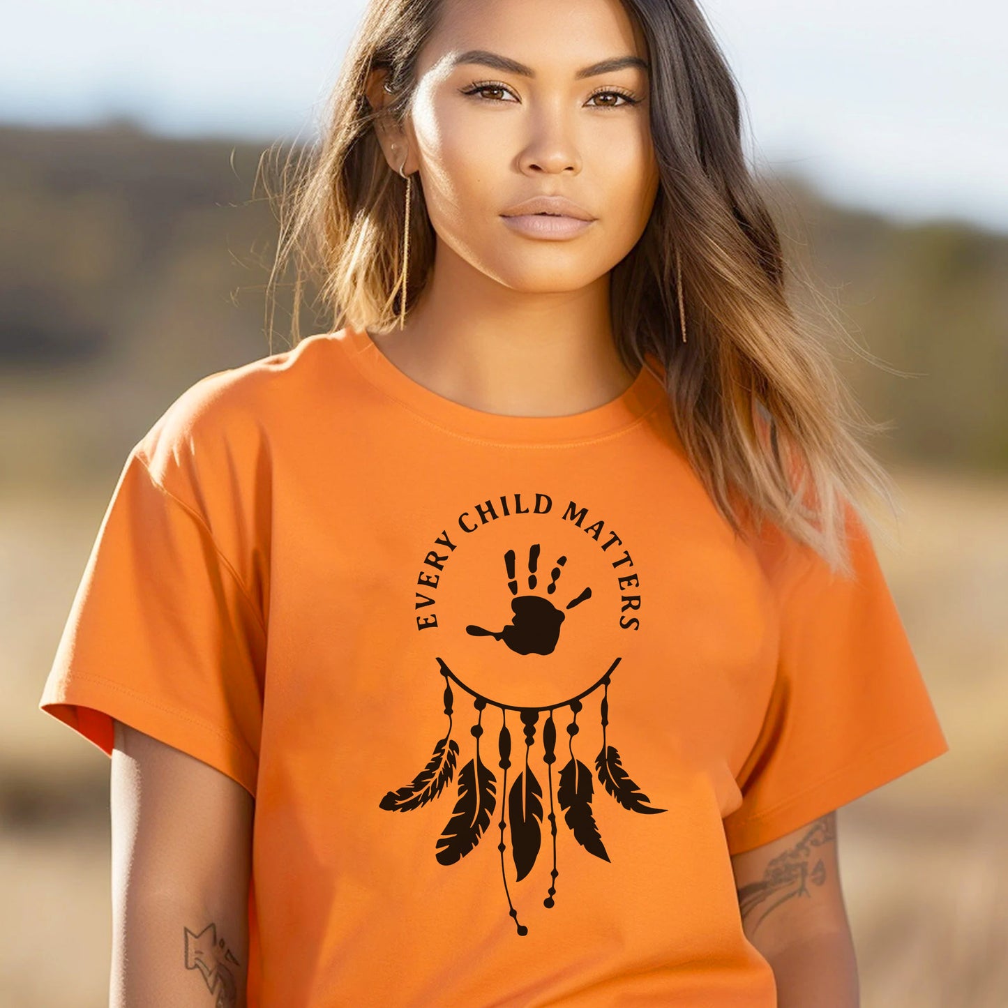 Every Child Matters Dreamcatcher For Orange Shirt Day Unisex T-Shirt/Hoodie/Sweatshirt