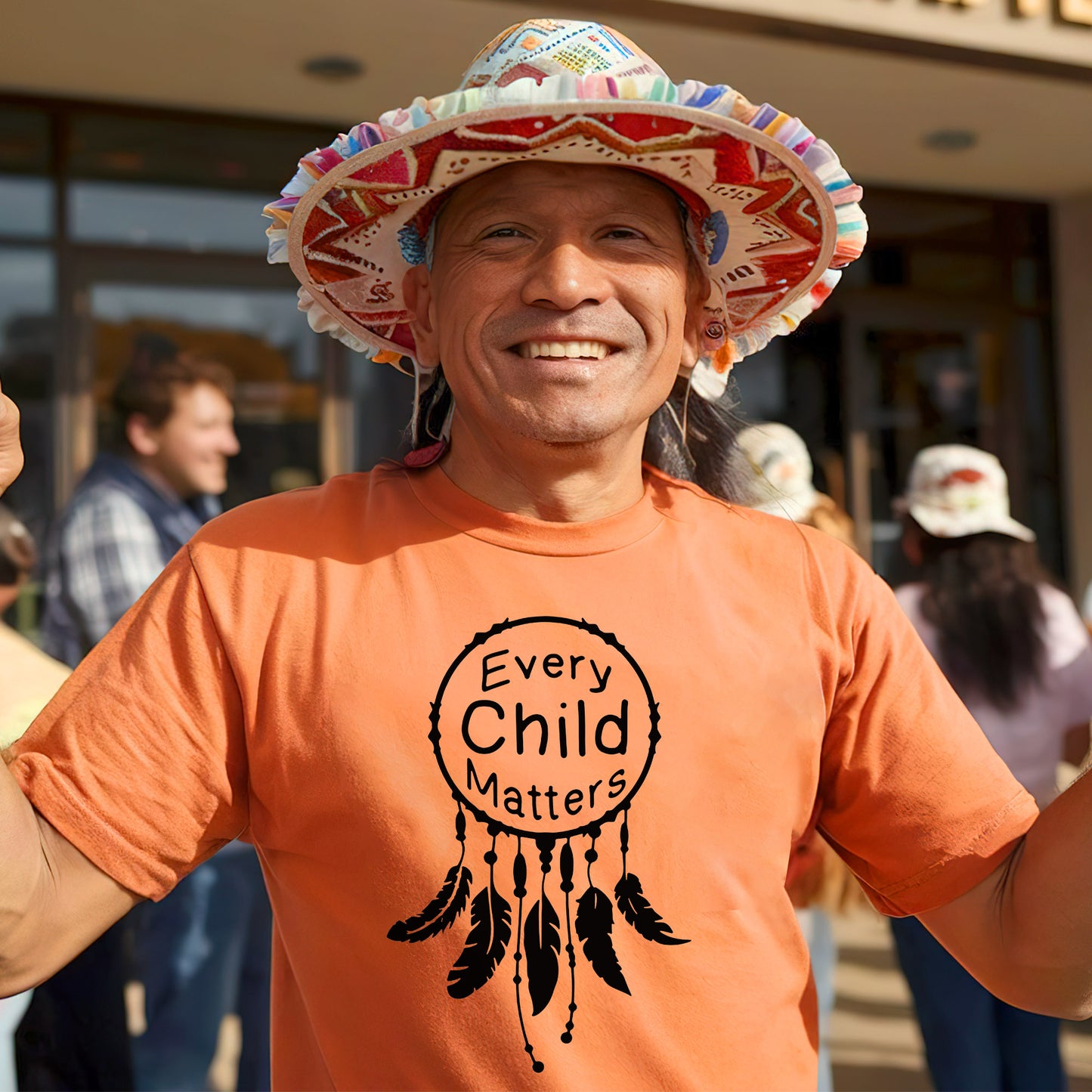 Every Child Matters Dreamcatcher For Orange Shirt Day Unisex T-Shirt/Hoodie/Sweatshirt
