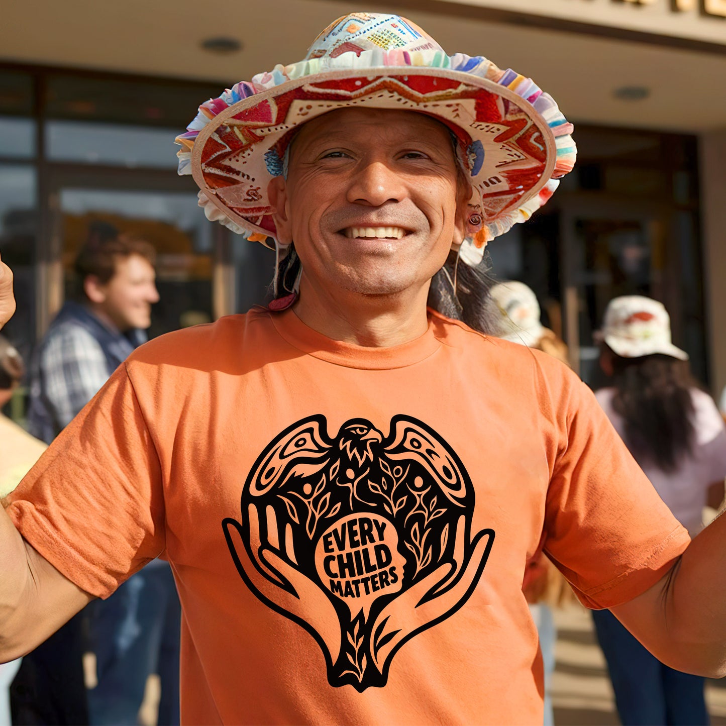 Every Child Matters Indigenous Remembrance For Orange Shirt Day Unisex T-Shirt/Hoodie/Sweatshirt