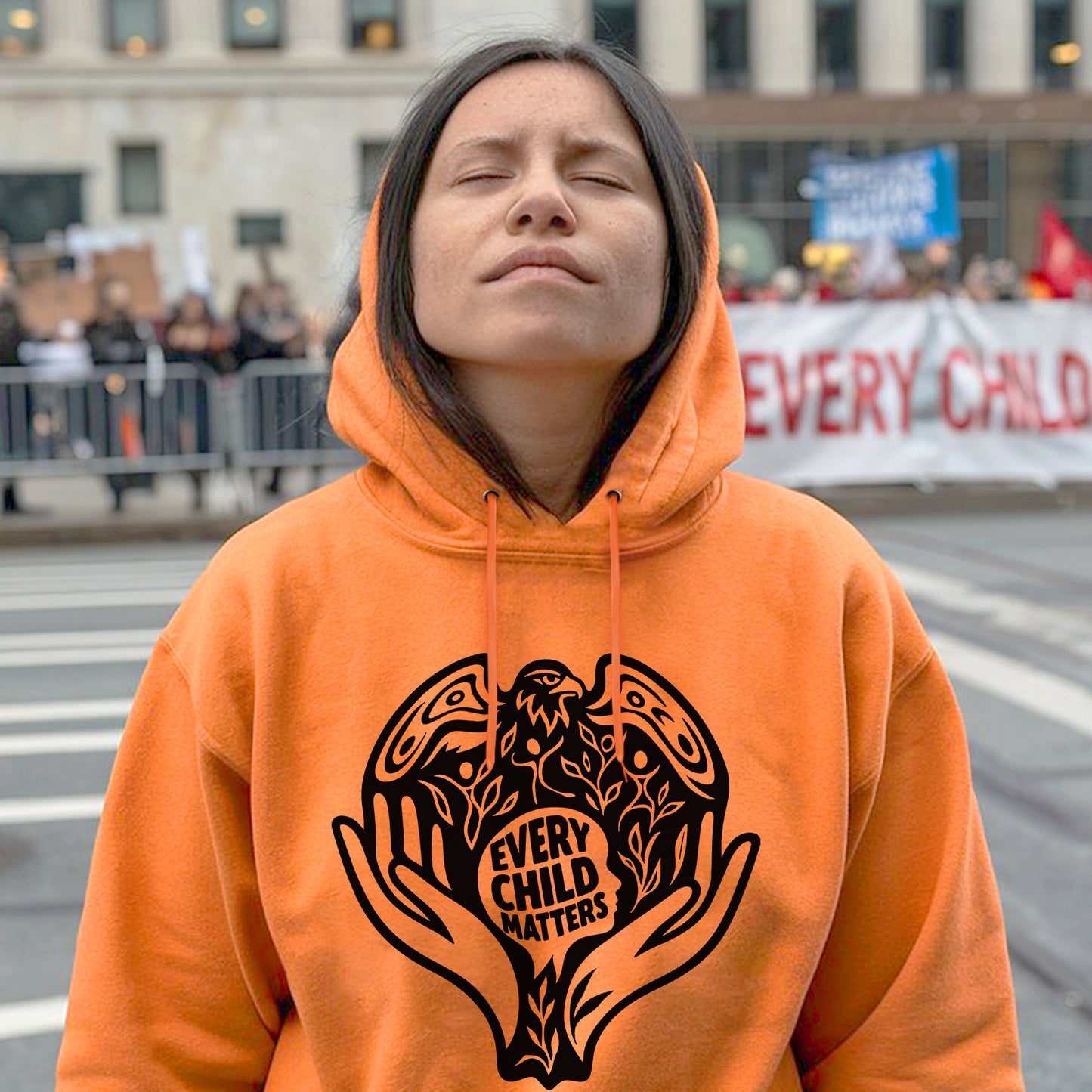 Every Child Matters Indigenous Remembrance For Orange Shirt Day Unisex T-Shirt/Hoodie/Sweatshirt