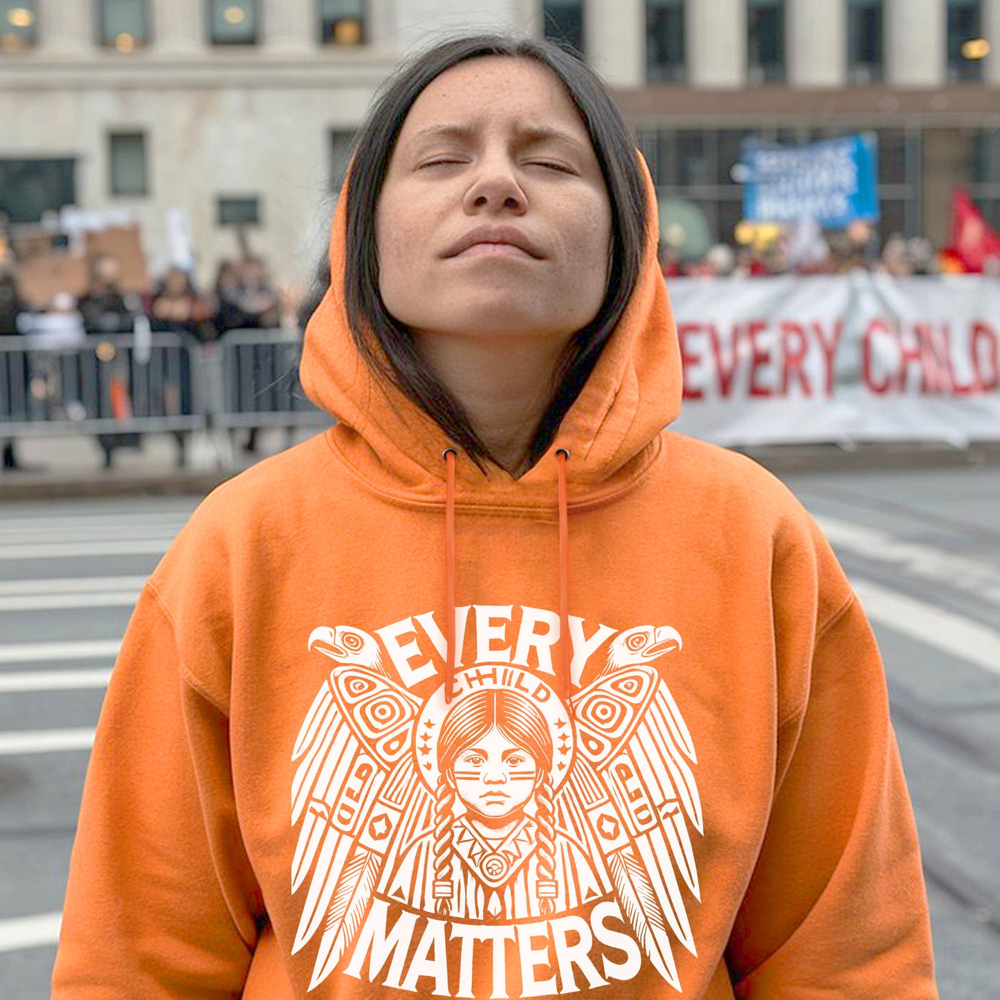 Every Child Matters For Orange Shirt Day Unisex T-Shirt/Hoodie/Sweatshirt 298