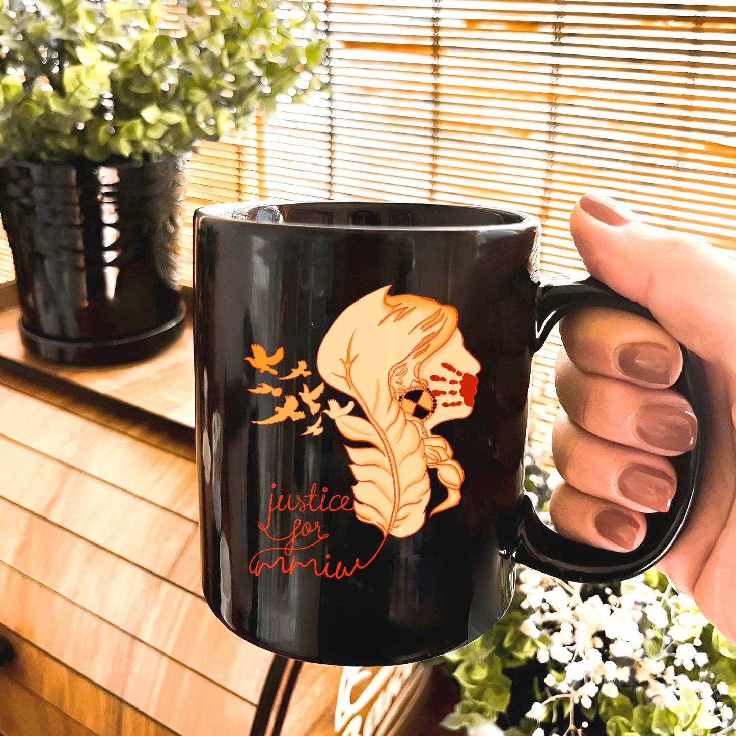 Justice For MMIW Ceramic Coffee Mug 010
