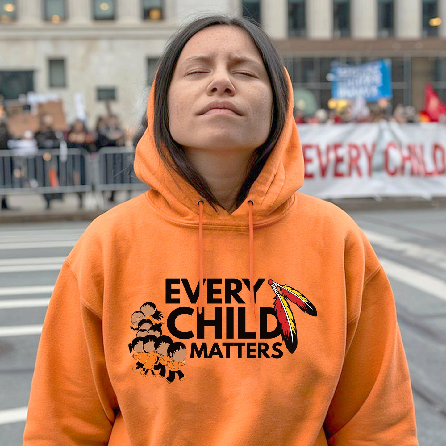 Every Child Matters Together We Protect And Build A Bright Future Unisex T-Shirt/Hoodie/Sweatshirt
