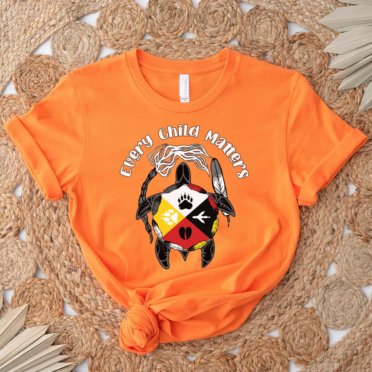 Every Child Matters Turtle Graphic Truth And Reconciliation Unisex T-Shirt/Hoodie/Sweatshirt