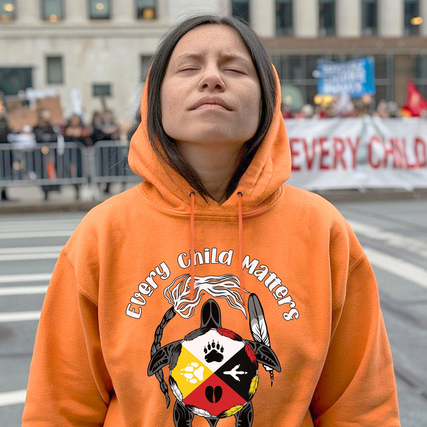 Every Child Matters Turtle Graphic Truth And Reconciliation Unisex T-Shirt/Hoodie/Sweatshirt