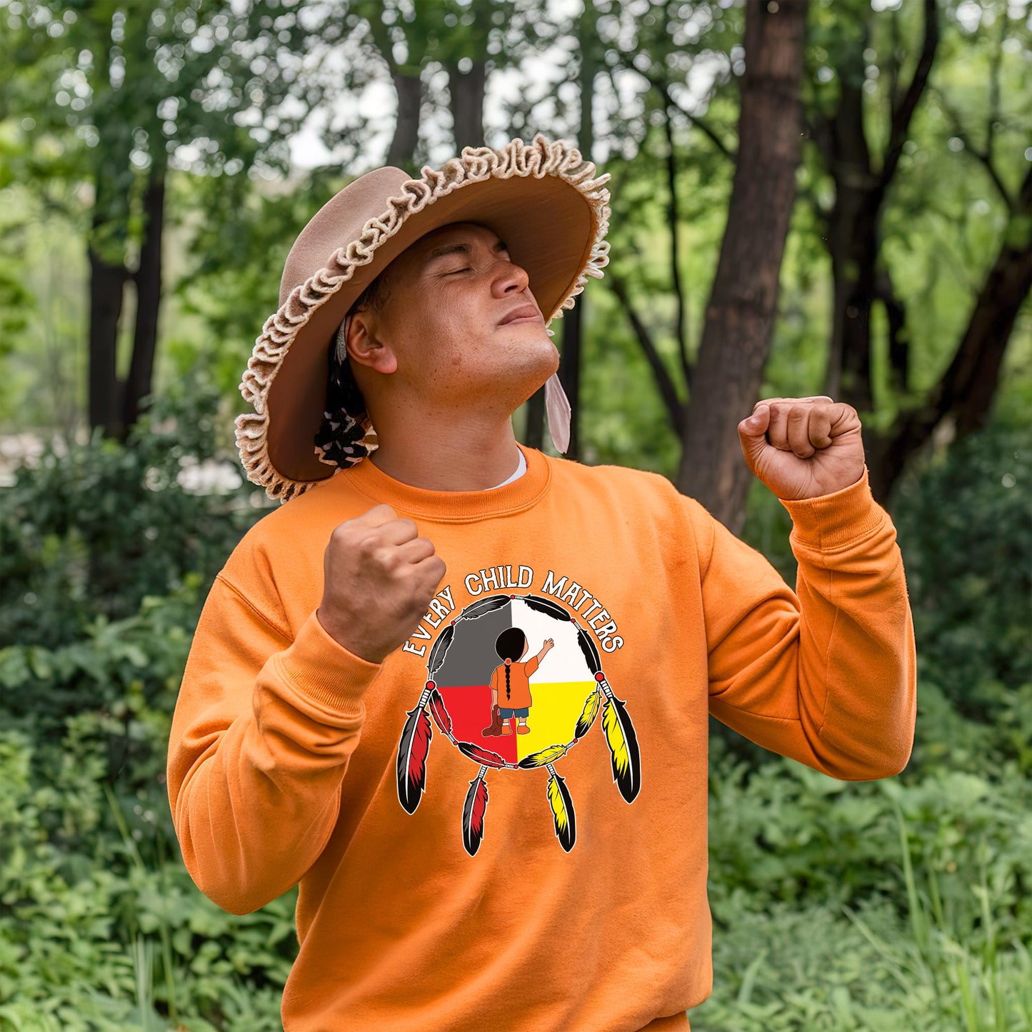 Every Child Matters A Symbol Of Hope And Unity Empowering Indigenous Communities Unisex T-Shirt/Hoodie/Sweatshirt