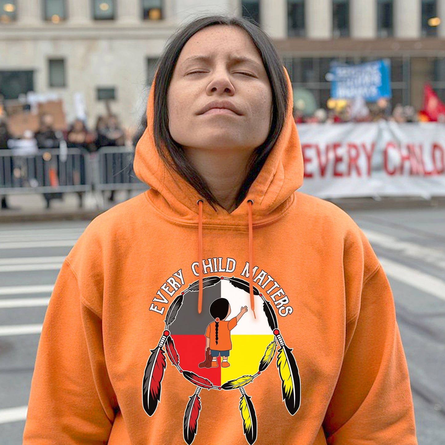 Every Child Matters A Symbol Of Hope And Unity Empowering Indigenous Communities Unisex T-Shirt/Hoodie/Sweatshirt
