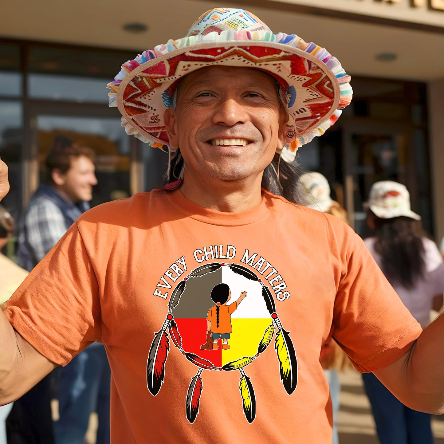 Every Child Matters A Symbol Of Hope And Unity Empowering Indigenous Communities Unisex T-Shirt/Hoodie/Sweatshirt