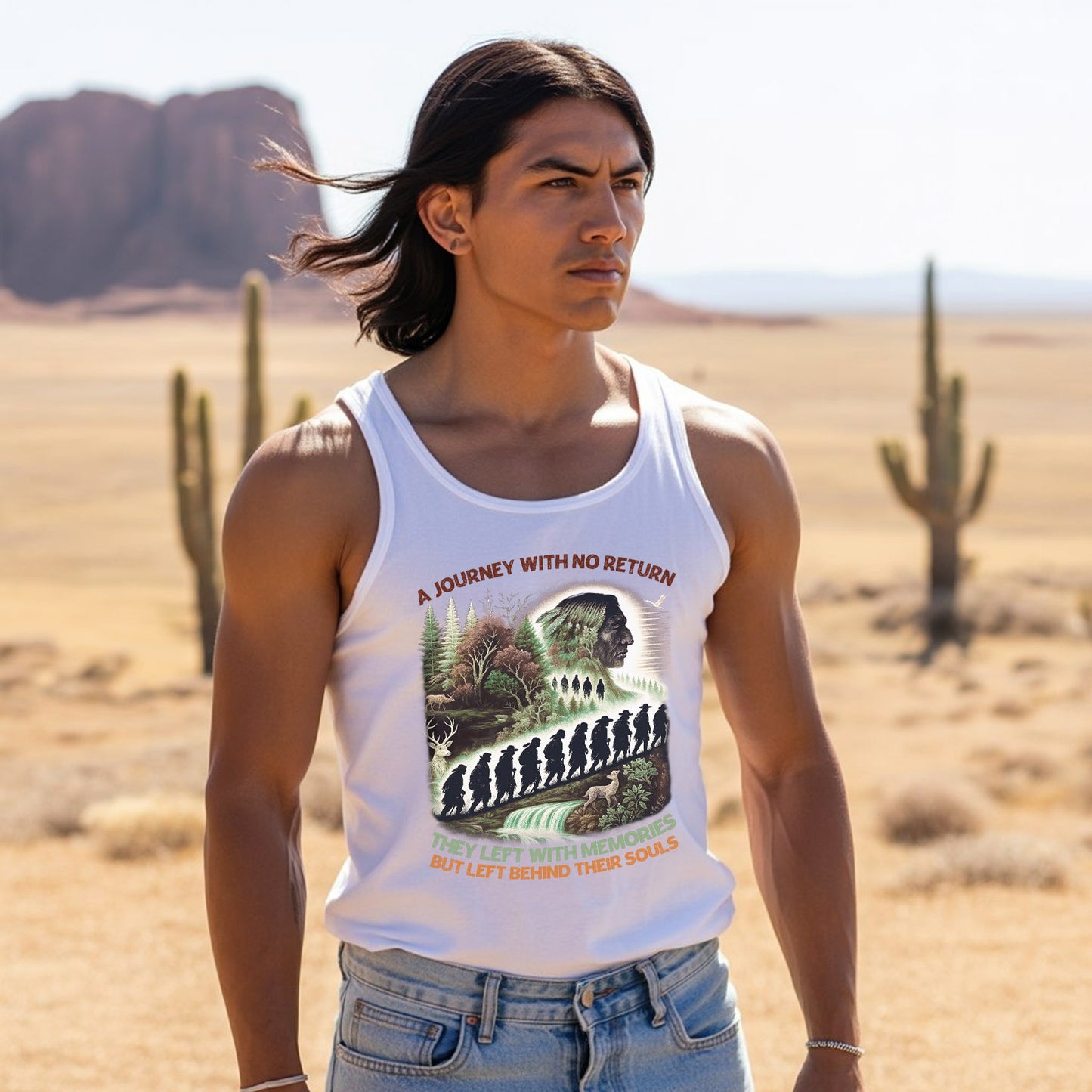 A Journey With No Return Legacy Unisex Tank Top