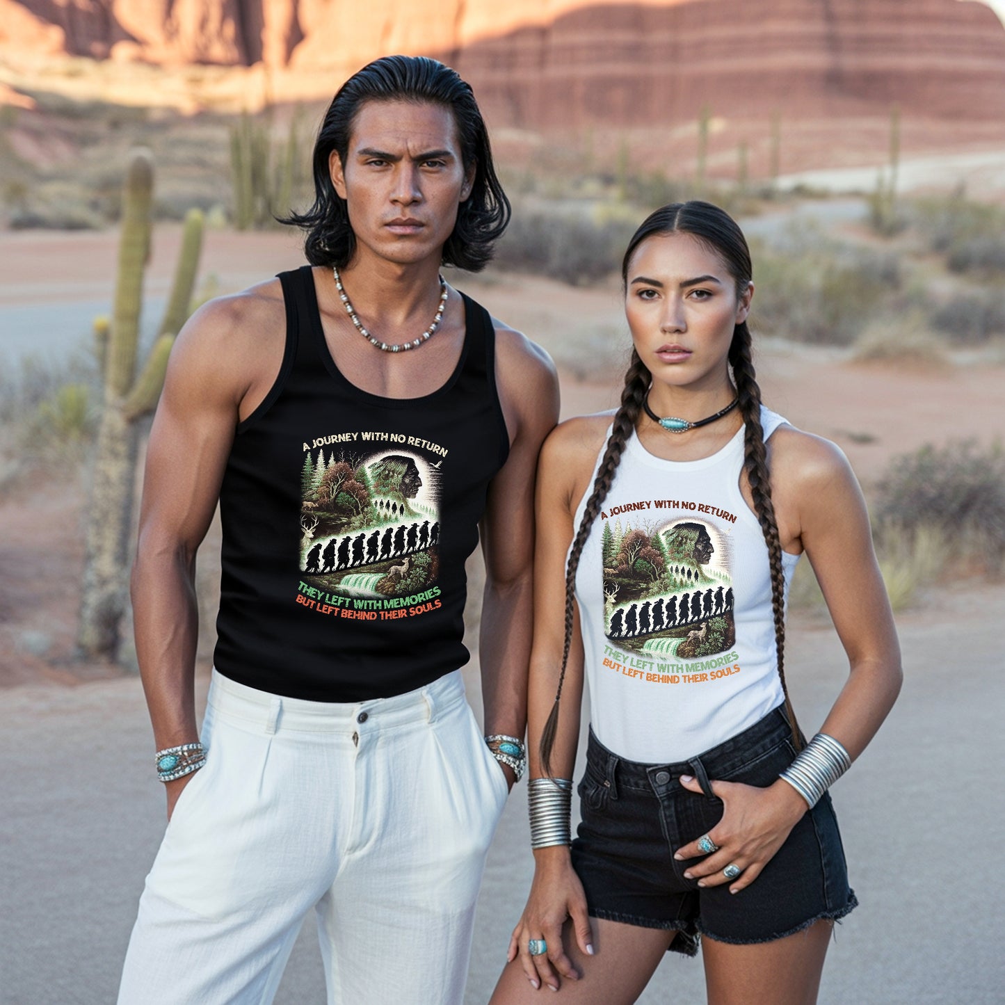 A Journey With No Return-They Left With Memories Unisex Tank Top