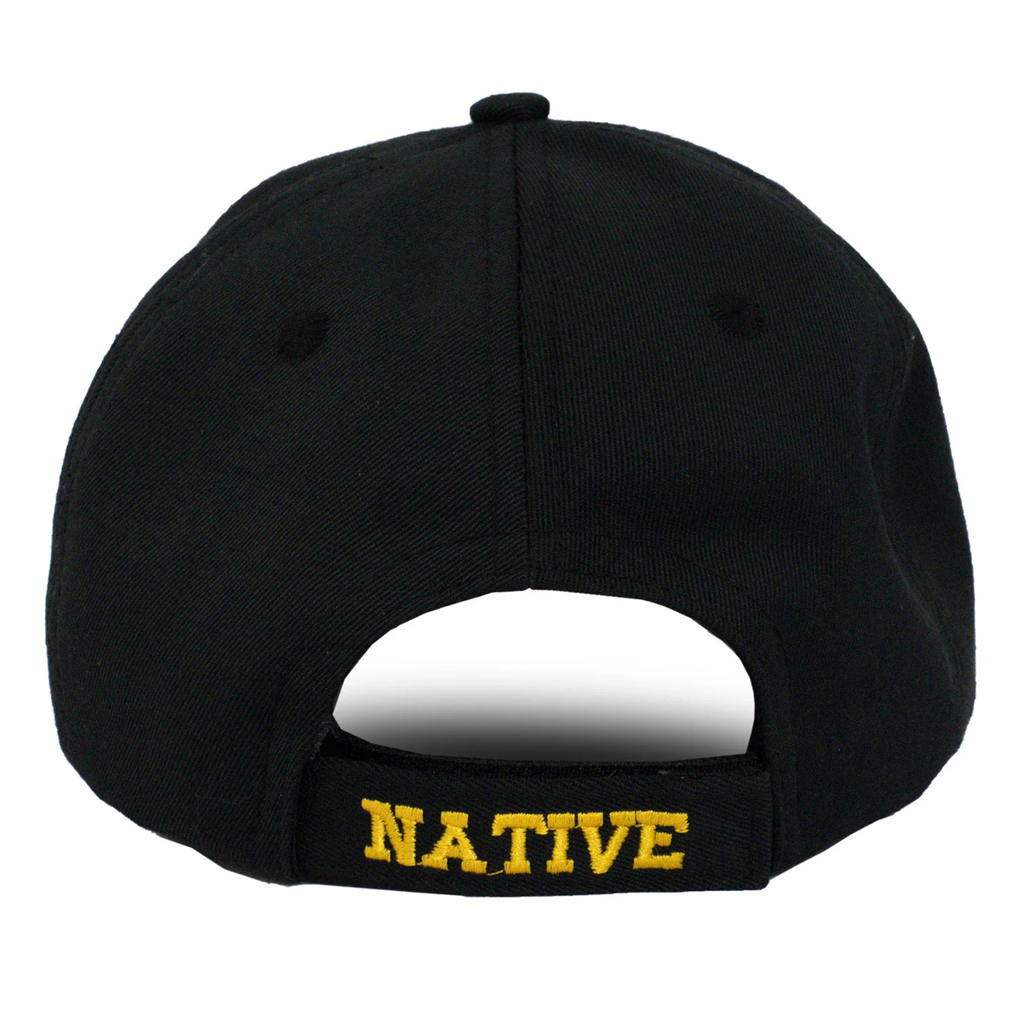SALE 50% OFF - Eagle With Pipe Embroidered Beaded Baseball Cap With Brim Unisex Native American Style