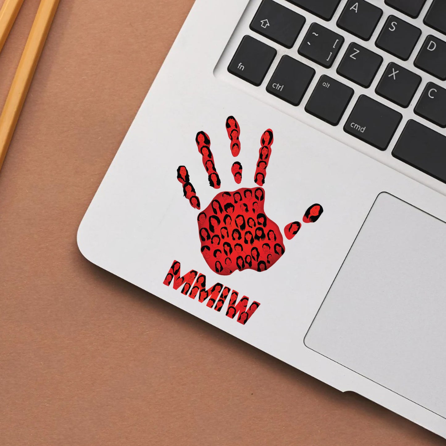 Decal Portraits of Missing And Murdered Indigenous Women and Girls