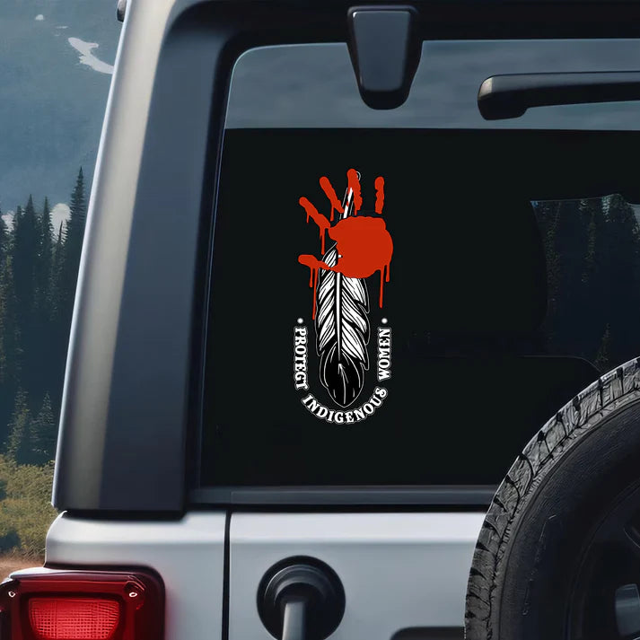 MMIW - Protect Indigenous Woman Stolen Sisters Sticker Decal MMIW Awareness
