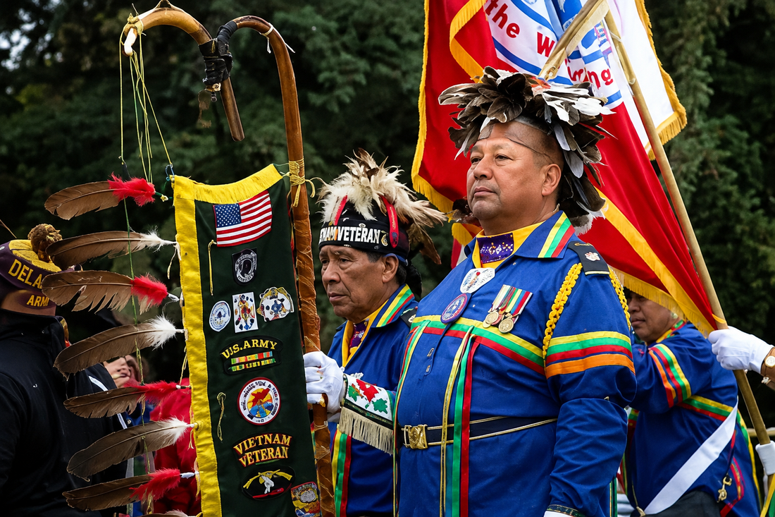 Native Veterans Remain at the Heart of Powwow Traditions, Honoring Service, Culture, and Community