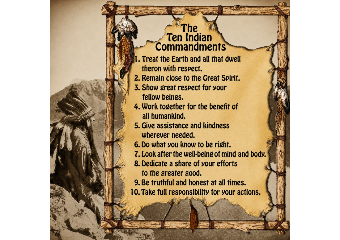 Native American Ten Commandments: 10 Principles Worth Practicing Today