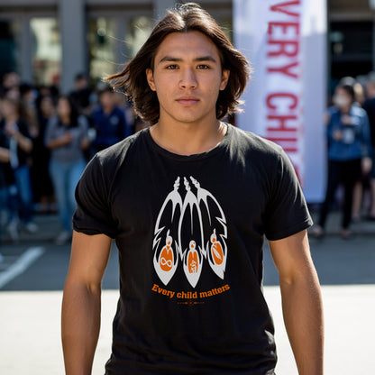 Every Child Matters Orange Shirt Day - Indigenous Awareness Feather Graphic Unisex T-shirt/Hoodie/Sweatshirt