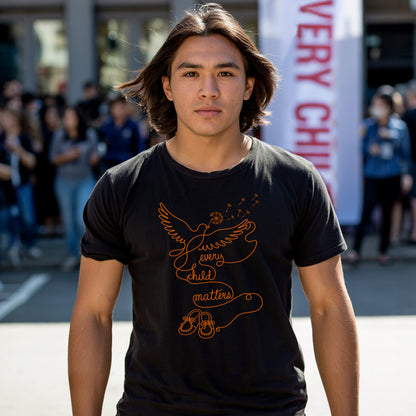 Every Child Matters Orange Shirt Day - Healing Dove Indigenous Remembrance Unisex T-shirt/Hoodie/Sweatshirt