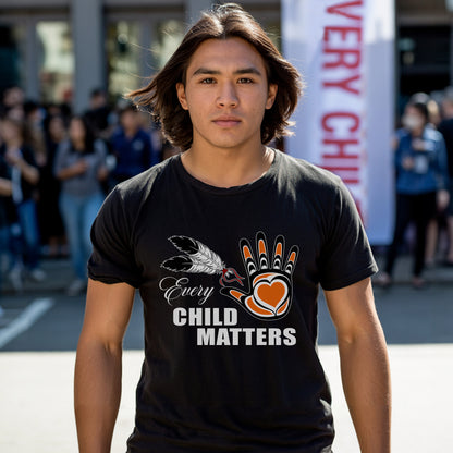 Every Child Matters Heart Handprint Unisex T-shirt/Hoodie/Sweatshirt