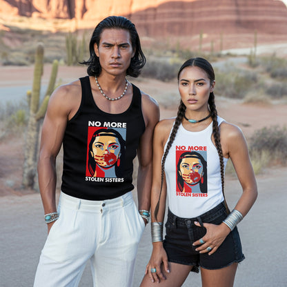 No More Stolen Sisters MMIW Awareness Unisex Tank Top