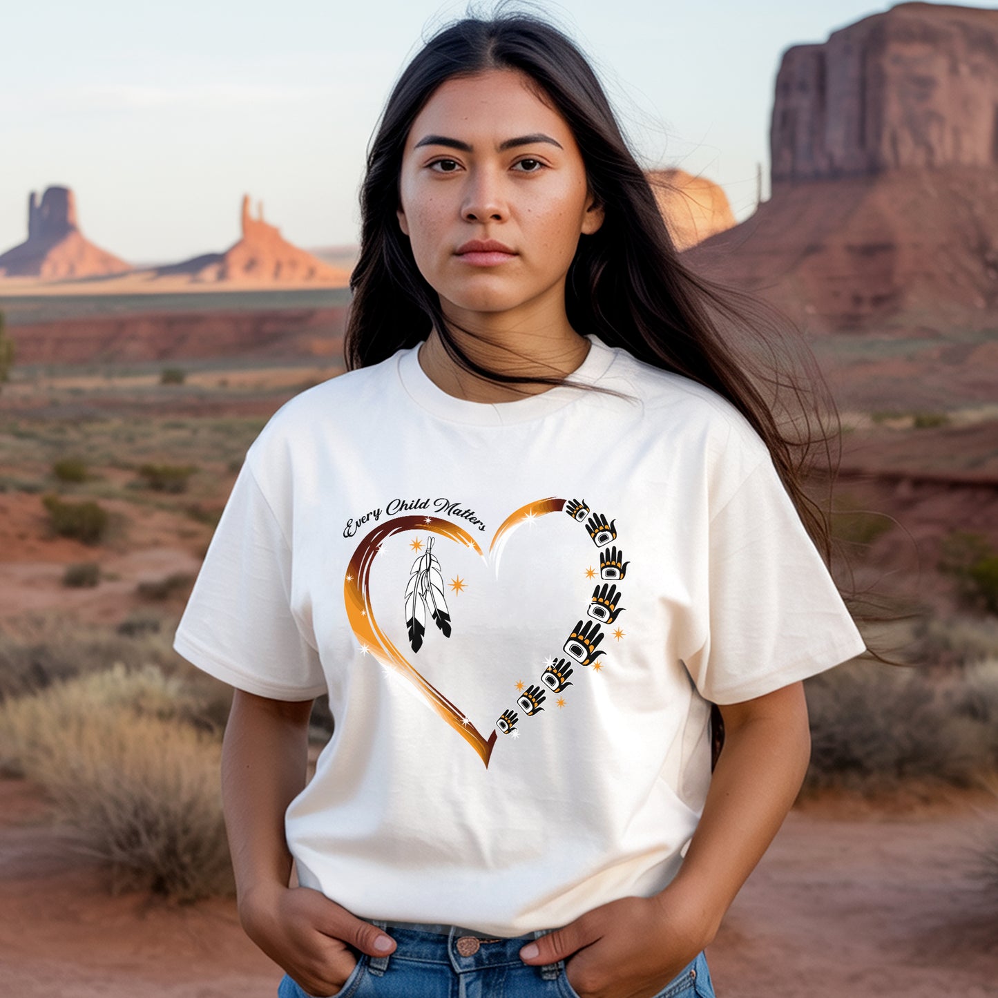 Every Child Matters Heart of Hope Unisex T-shirt/Hoodie/Sweatshirt