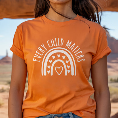 Every Child Matters Rainbow of Hope Unisex T-shirt/Hoodie/Sweatshirt