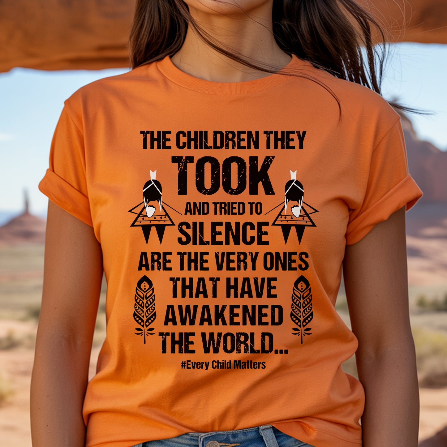 Every Child Matters Awakened the World Unisex T-shirt/Hoodie/Sweatshirt