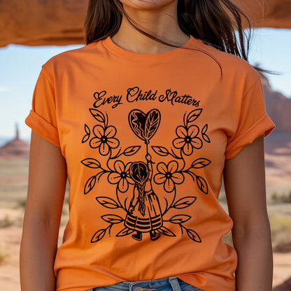 Every Child Matters Indigenous Floral Shirt, Native American Awareness Unisex T-shirt/Hoodie/Sweatshirt