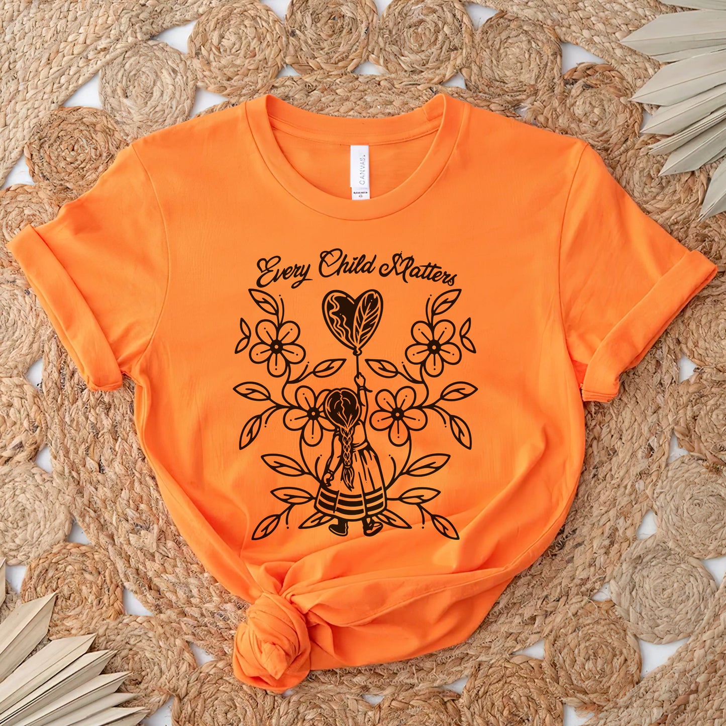 Every Child Matters Indigenous Floral Shirt, Native American Awareness Unisex T-shirt/Hoodie/Sweatshirt