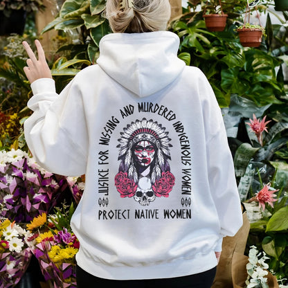Protect Native Women Justice for MMIW - Two Sides - Unisex T-Shirt/Hoodie/V-Neck/Sweatshirt