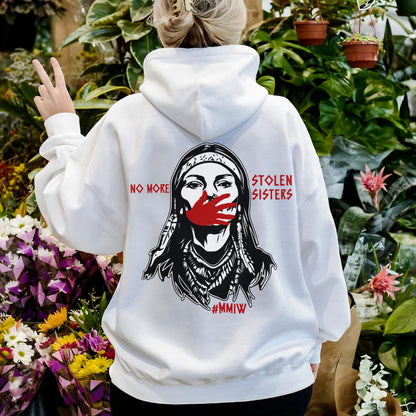 MMIW No More Stolen Sisters - Two Sides - MMIW Unisex T-shirt/Hoodie/V-Neck/Sweatshirt