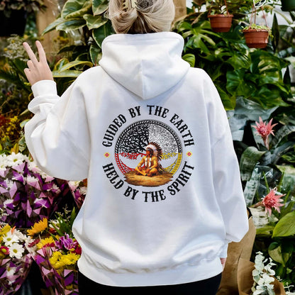 Guided by the Earth Held by the Spirit - Two Sides - Unisex T-Shirt/T-Shirt V-Neck/Hoodie/Sweatshirt