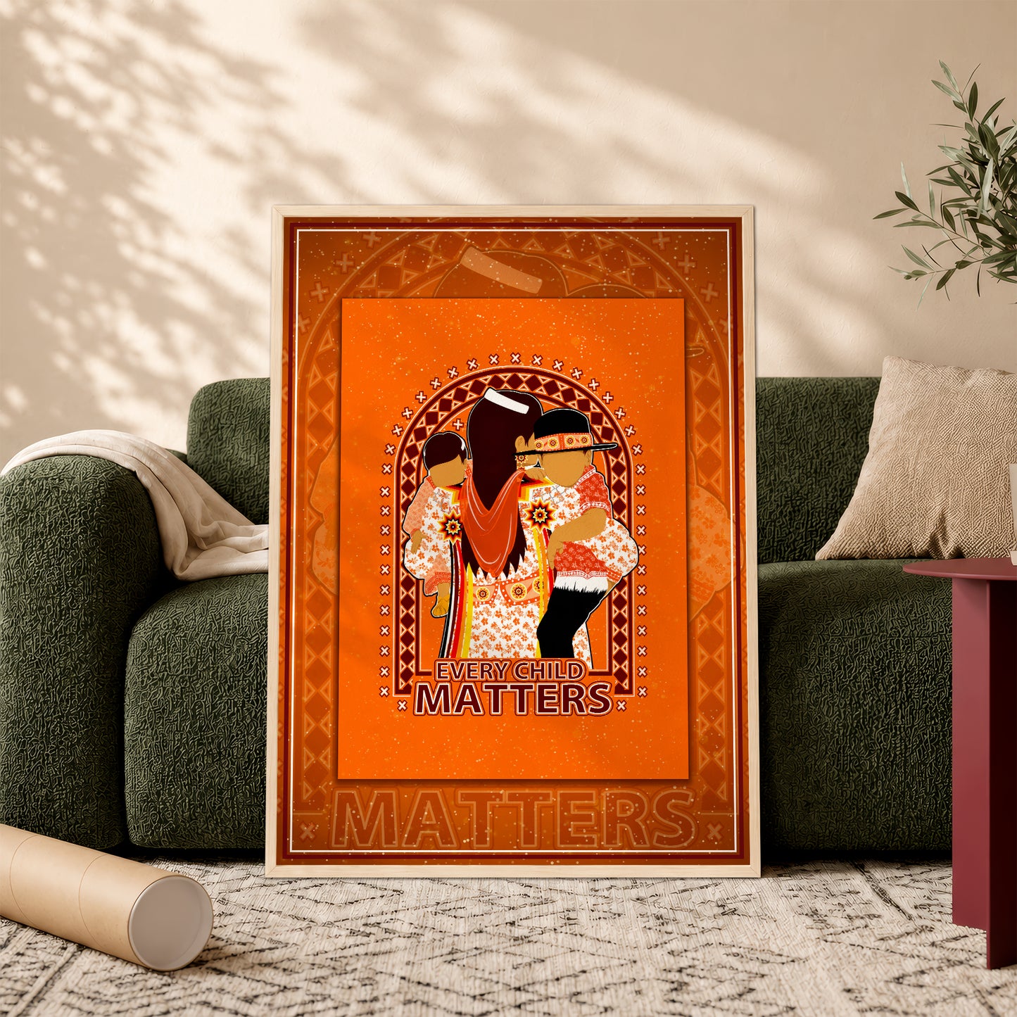 Every Child Matters - Black Mother & Children Wall Art