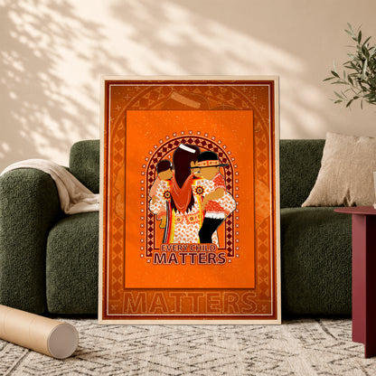 Every Child Matters - Black Mother & Children Wall Art